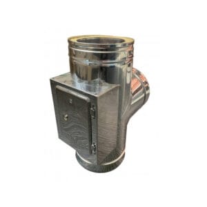 Dinak T-stuk met inspectieluik